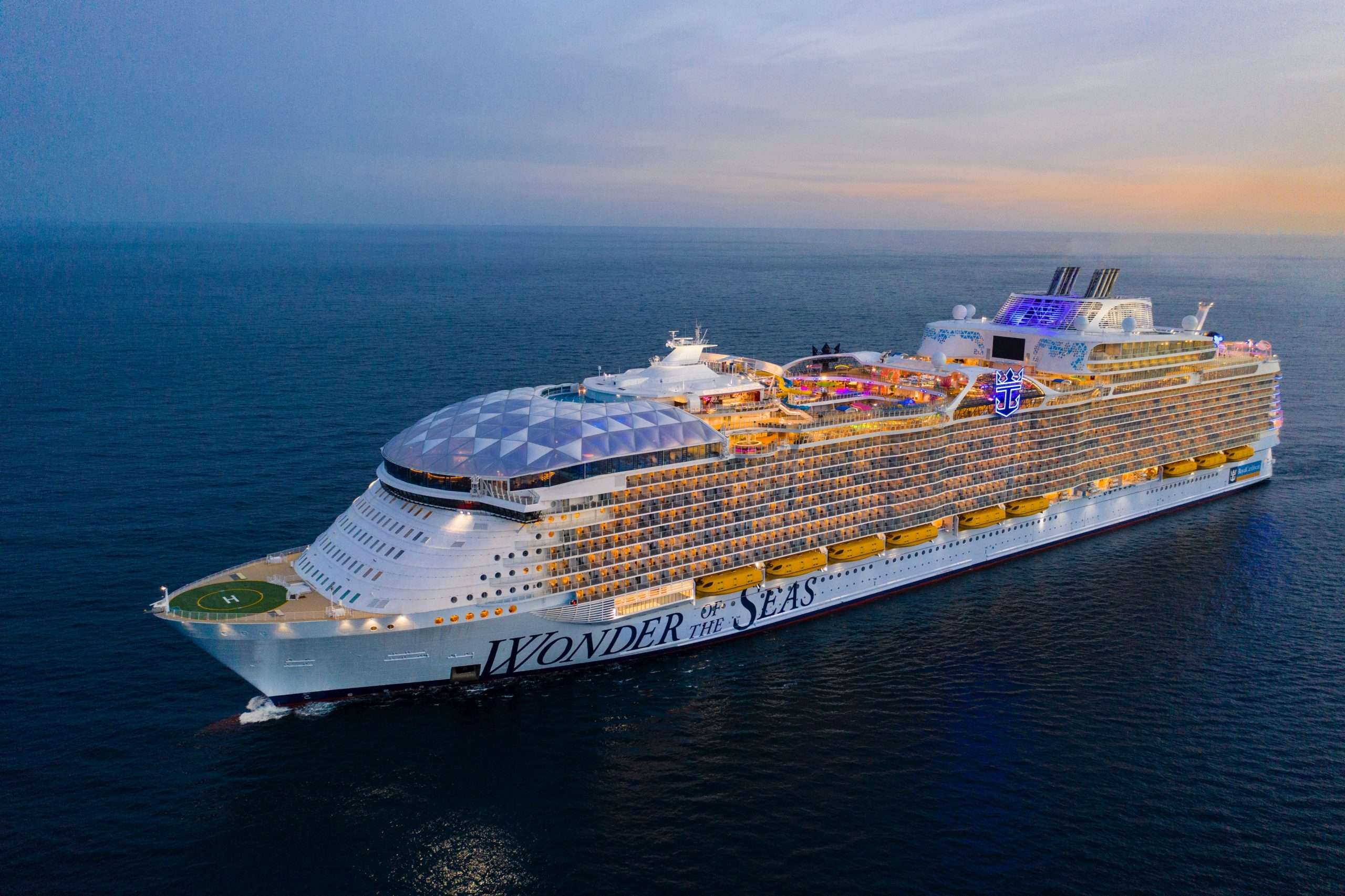 Wonder of the Seas casino valsspelen arrestatie valsspelen cruiseschip