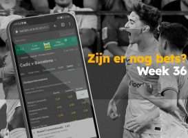 Zijn er nog bets - week 36