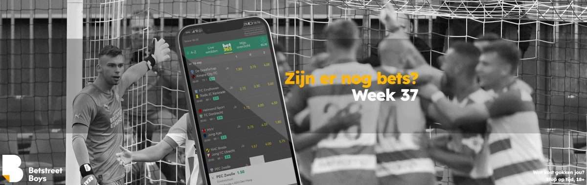 Zijn er nog bets week 37