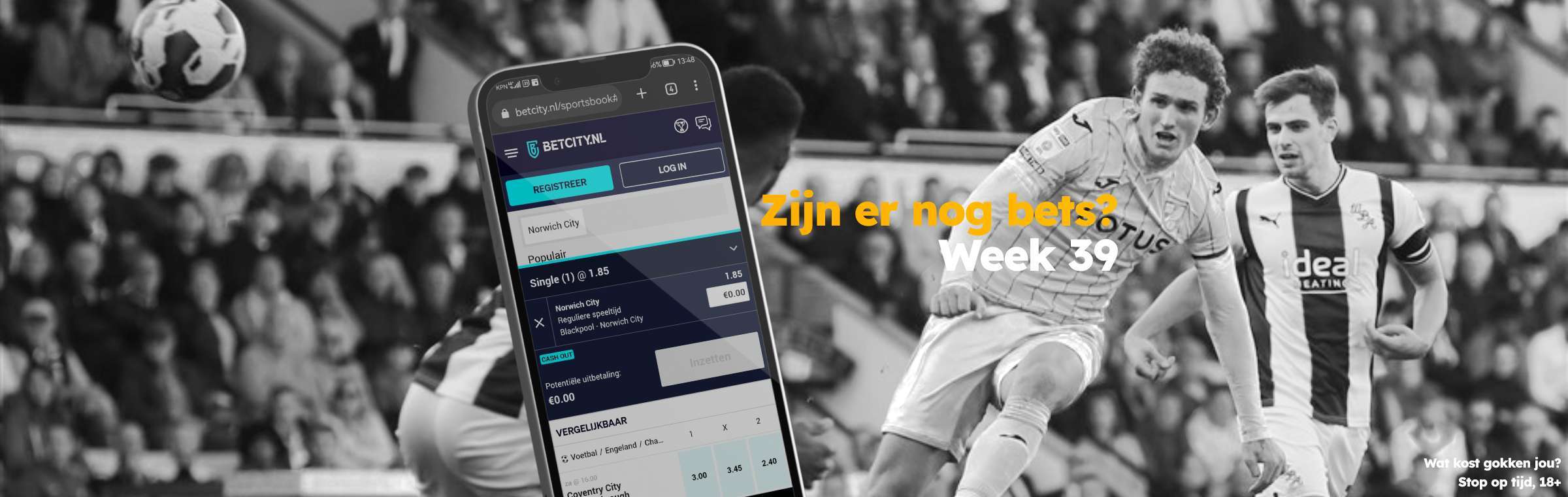 Zijn er nog bets week 39