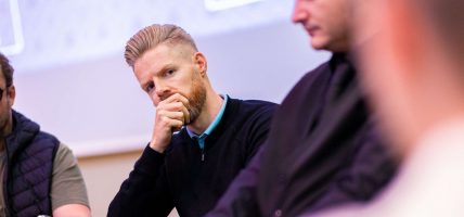 Rene Kuhlman op Dag 1b van de Unibet Open Malta