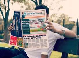 Krant CasinoNieuws.nl mock-up terugblik