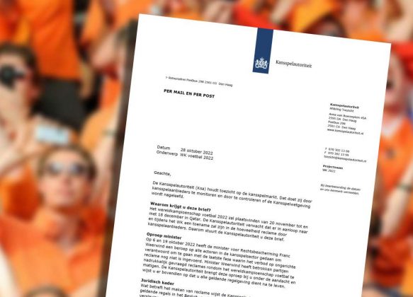 Kansspelautoriteit WK 2022 Ksa WK Kansspelautoriteit oranje wk voetbal