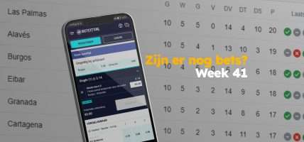 Zijn er nog bets - Week 41