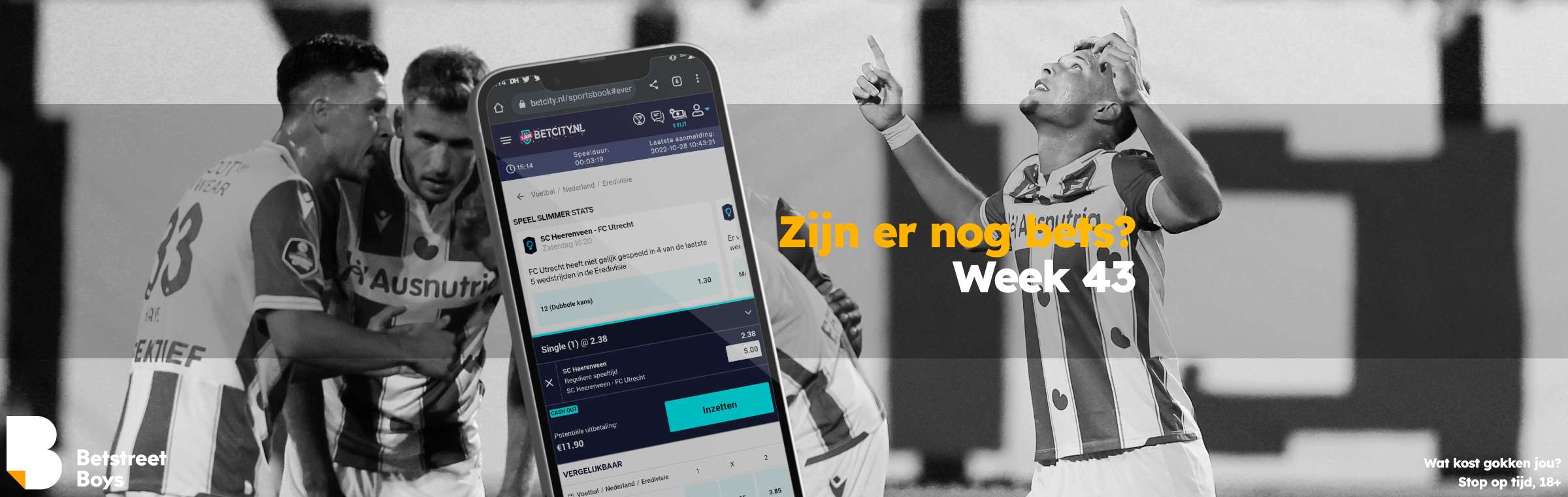 Zijn er nog bets week 43