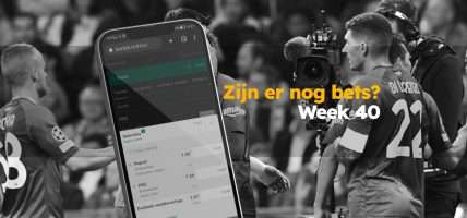 Zijn er nog bets - week 40