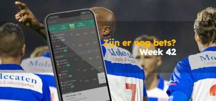 Zijn er nog bets week 42