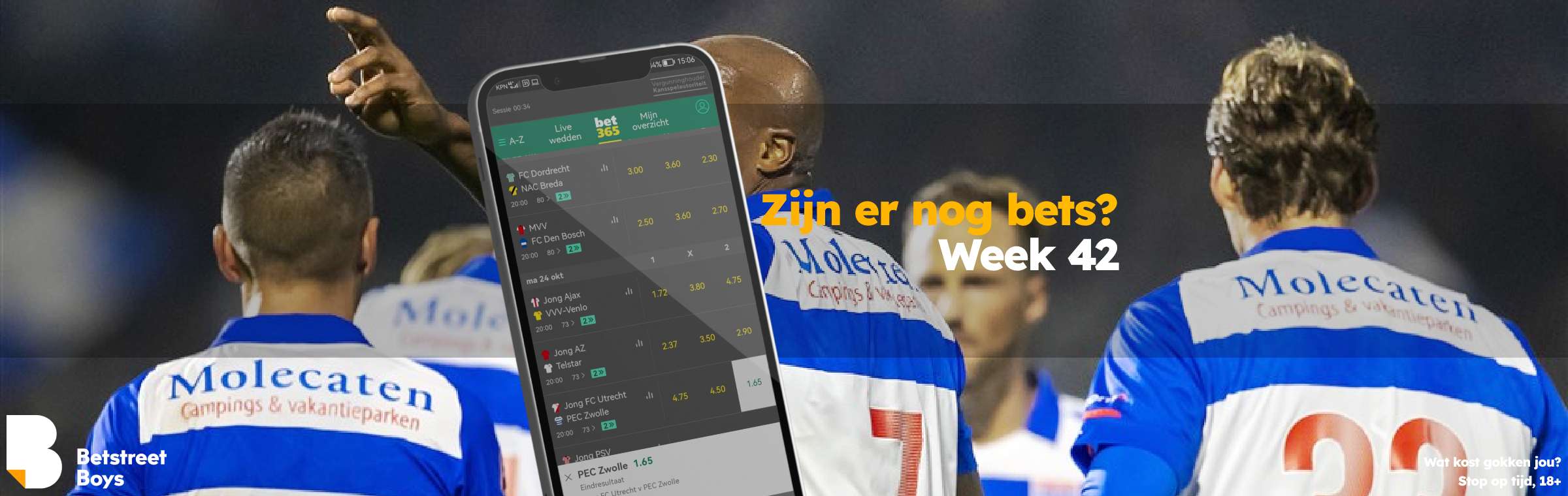 Zijn er nog bets week 42