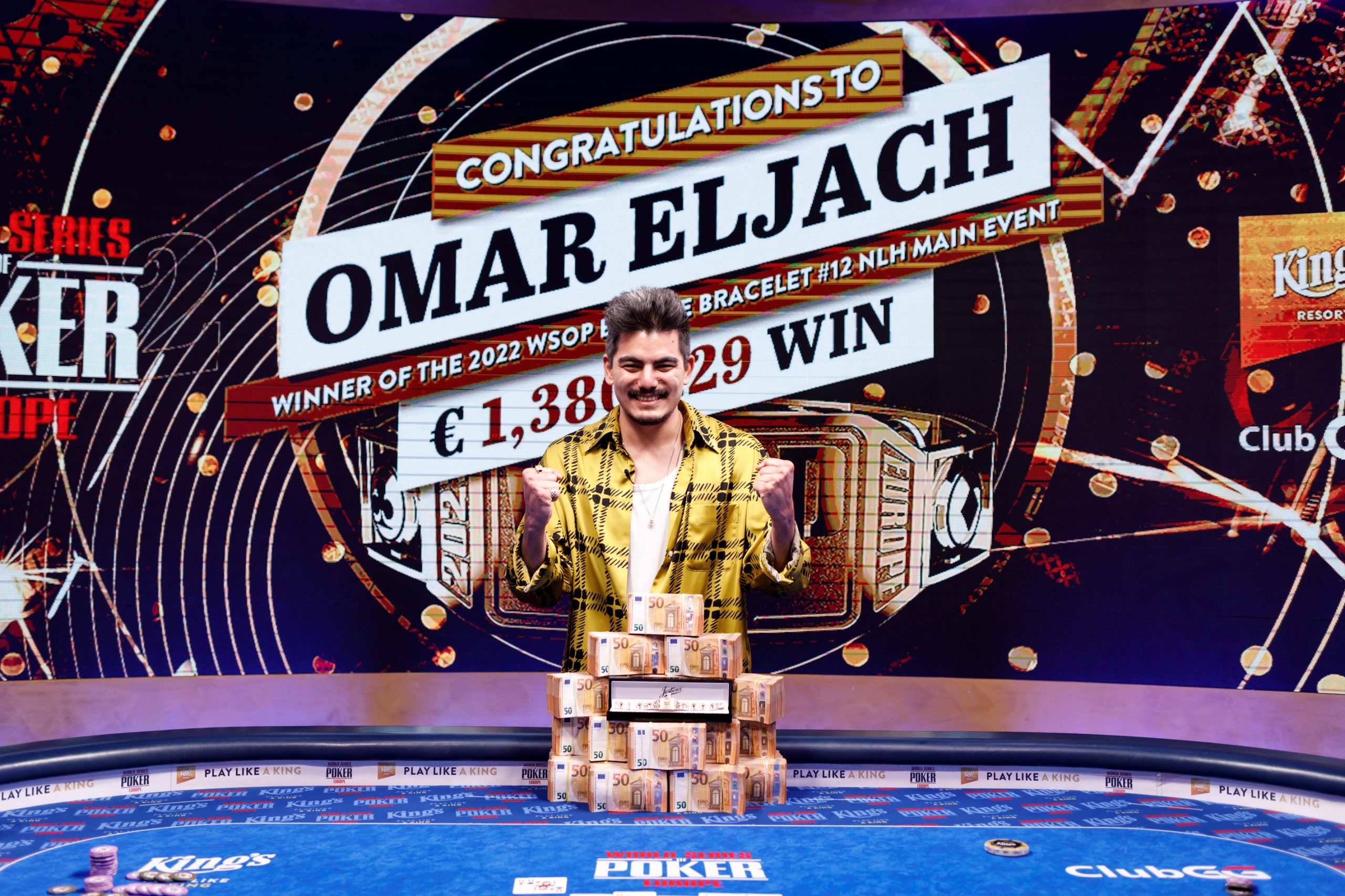 Omar Eljach WSOP Europe