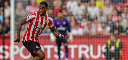 Ivan Toney (17) of Brentford during the Premier League match between Brentford and Wolverhampton Wanderers at Gtech Community Stadium, Brentford, England on 29 October 2022.