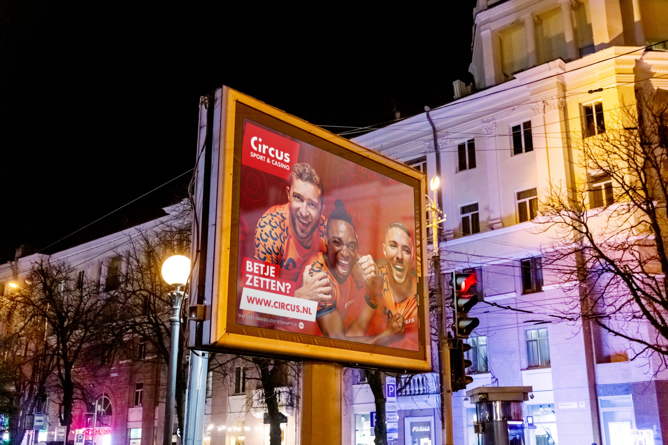 Circus mock-up buitenreclame zelfregulering interview met Circus CEO Martijn Maertens