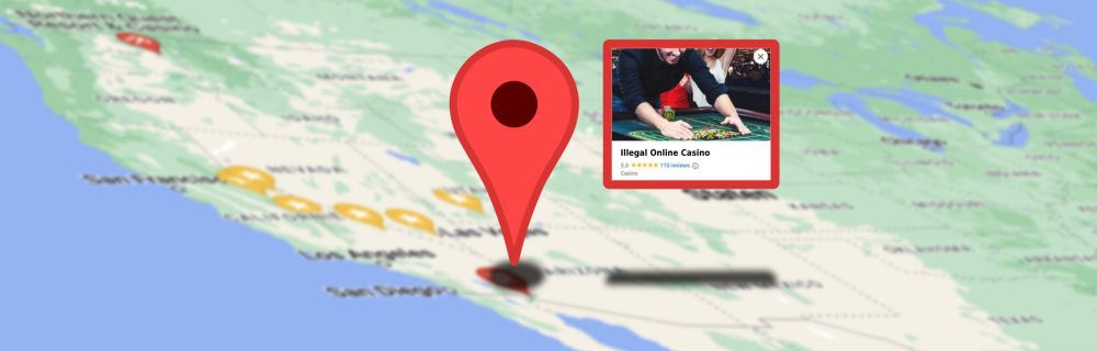 google maps illegale casino's