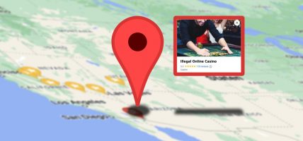 google maps illegale casino's