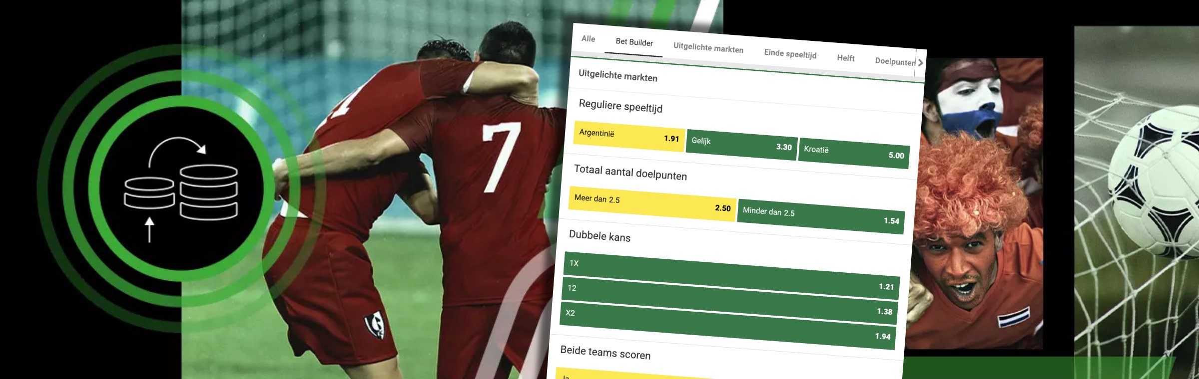 Betbuilder Unibet Kindred pre-match