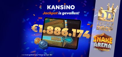 Kansino jackpot Dream Drop
