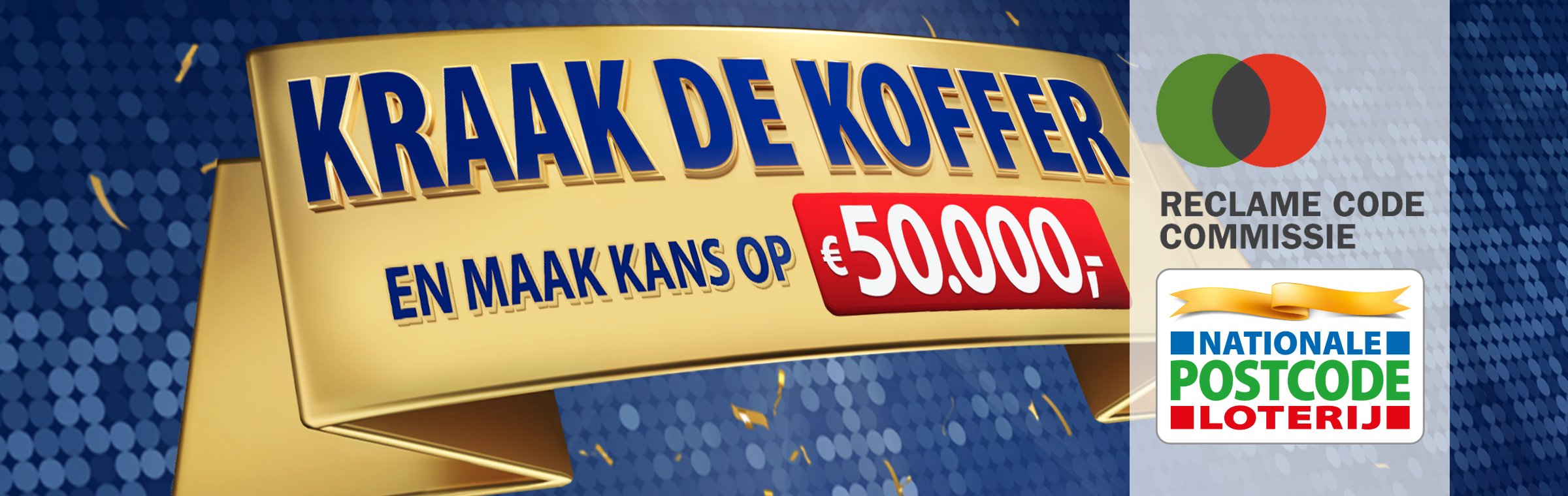 Kraak de Koffer Reclame Code Commissie Stichting Postcodeloterij