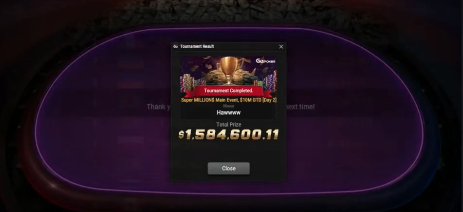 Hawwww Super MILLION$