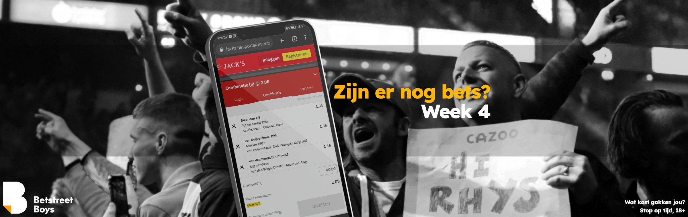 Zijn er nog bets week 4