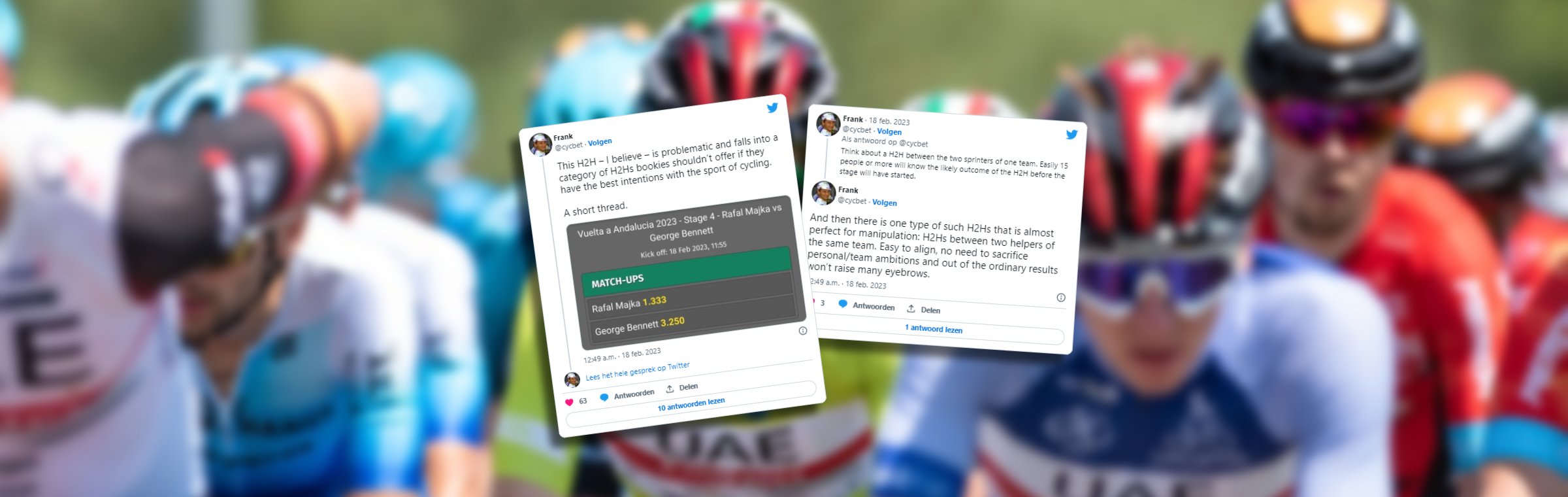 Cycbet h2h-weddenschappen