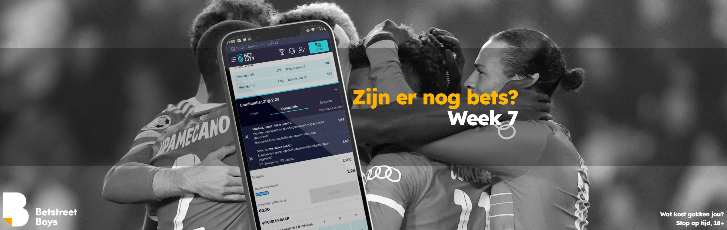 Zijn er nog bets week 7