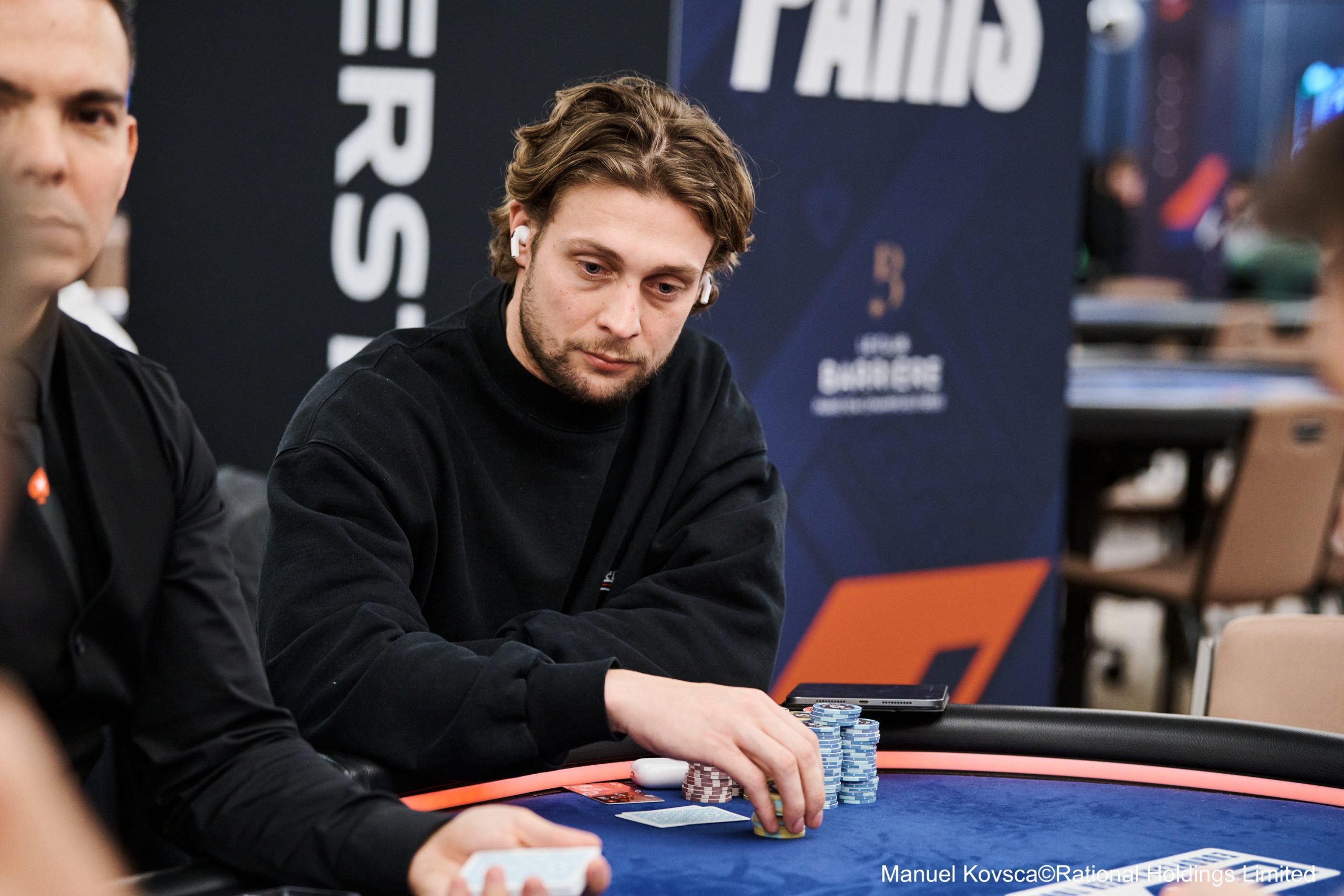 Teun Mulder in EPT Parijs Main Event