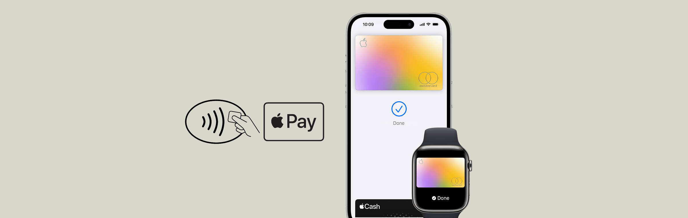 Apple Pay symbool in de winkels_