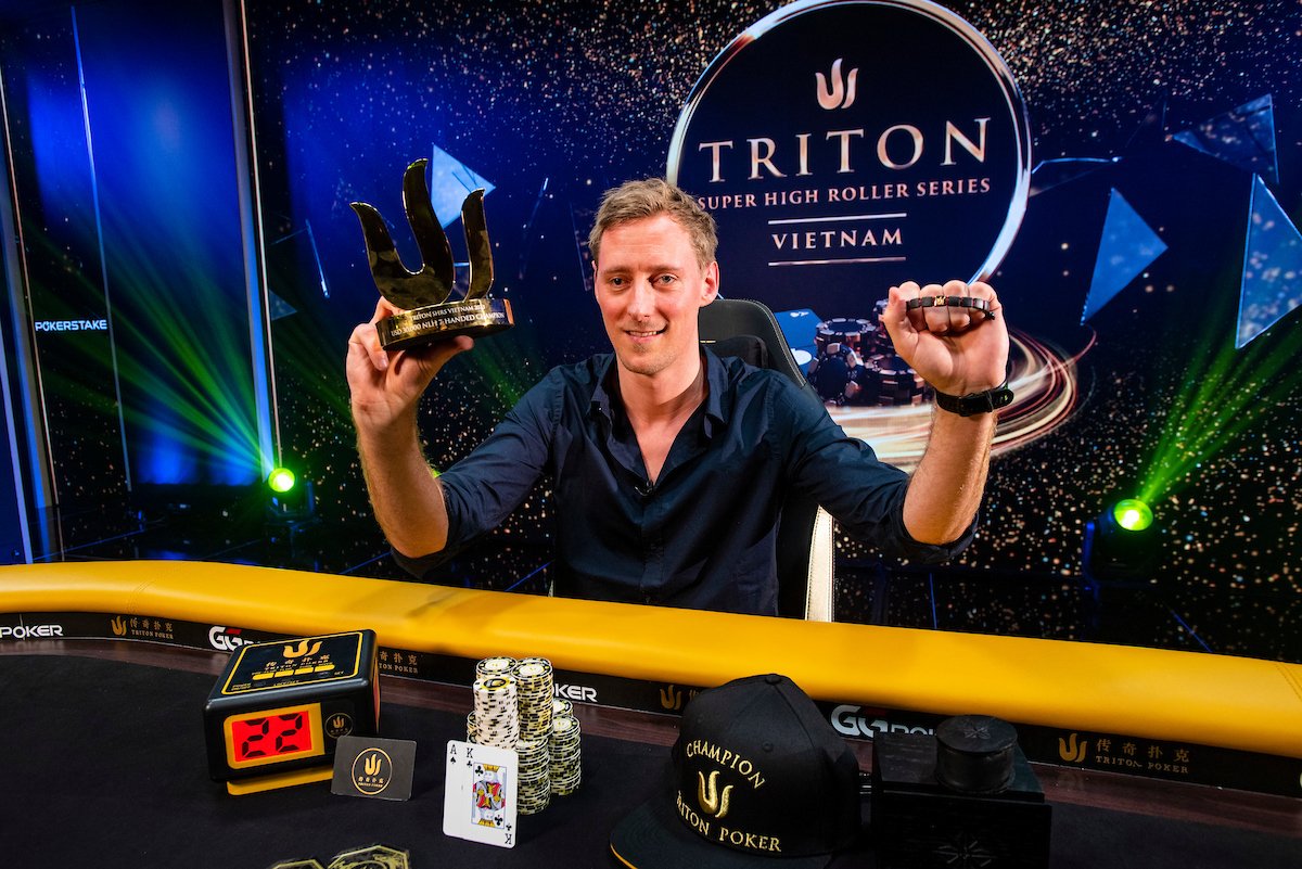 Jans Arends wint in Vietnam