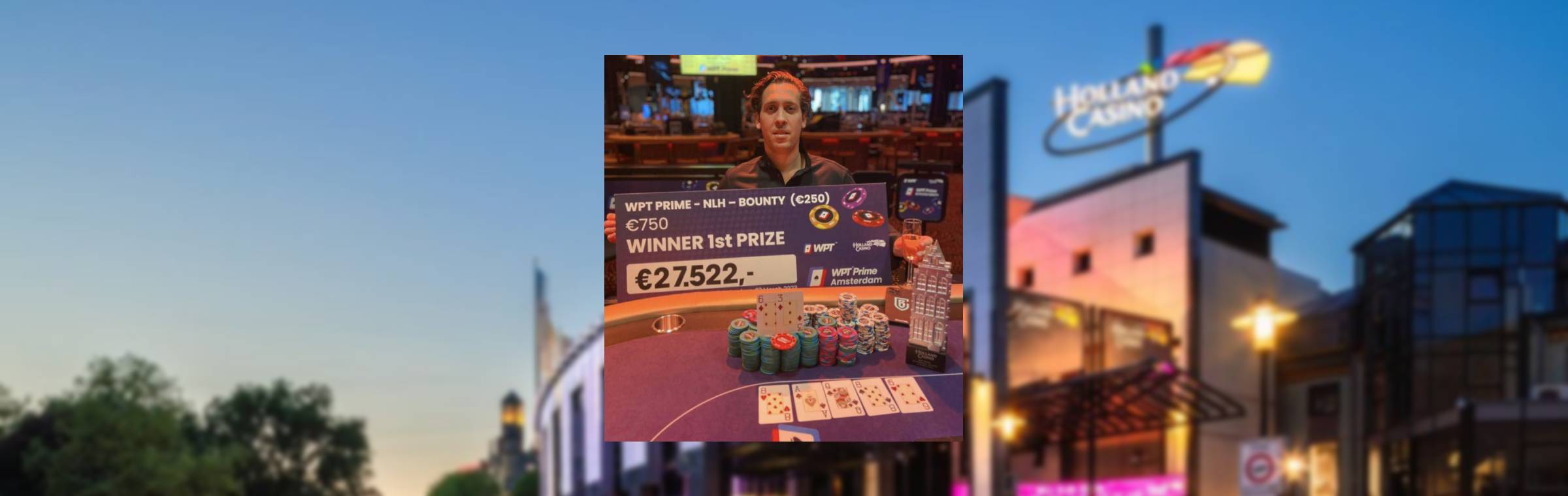 Joey Singels WPT Amsterdam