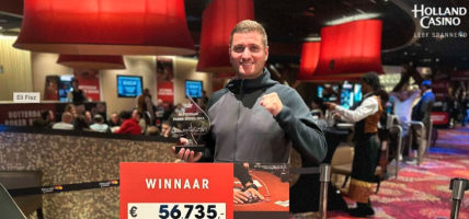Eli Fisz, winnaar Rotterdam Poker Series (RPS)