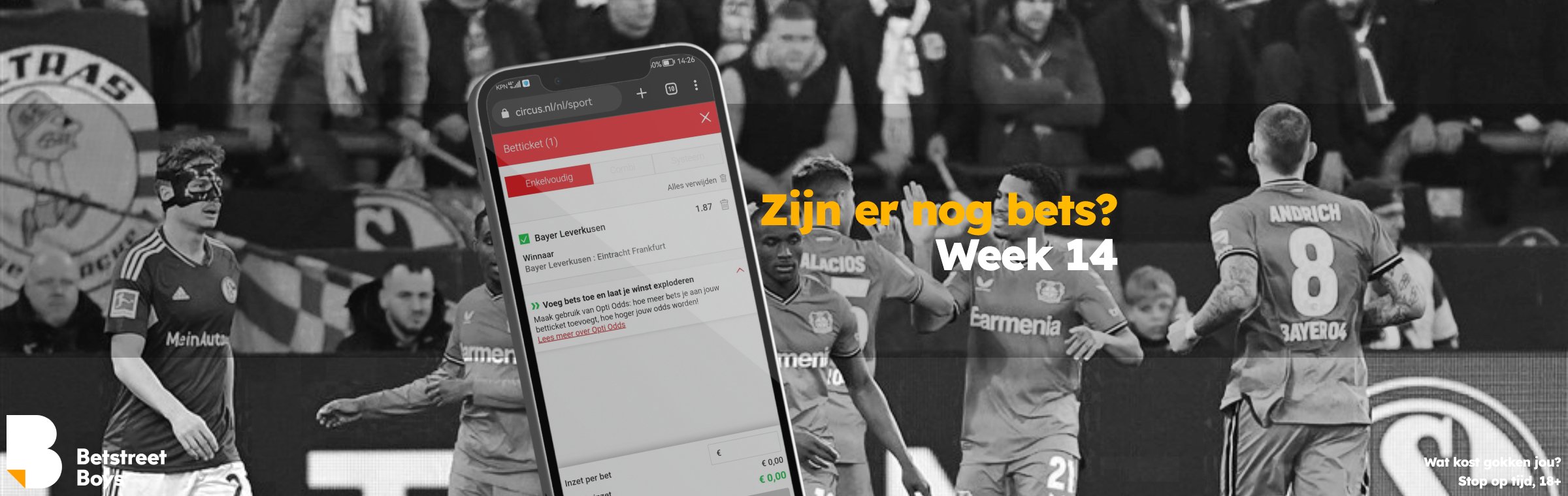 Zijn er nog bets week 14