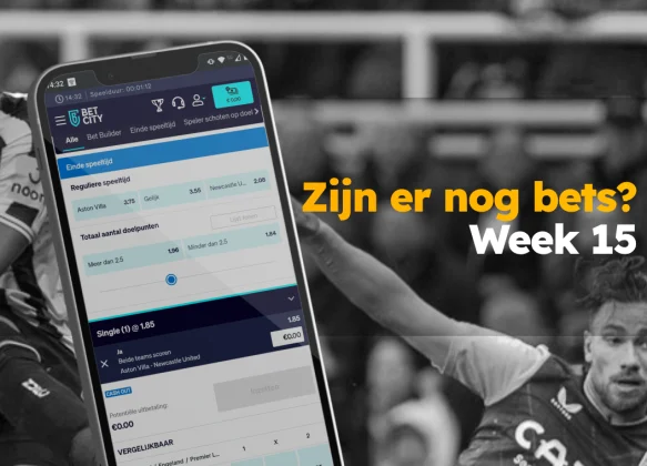 Zijn er nog bets week 15