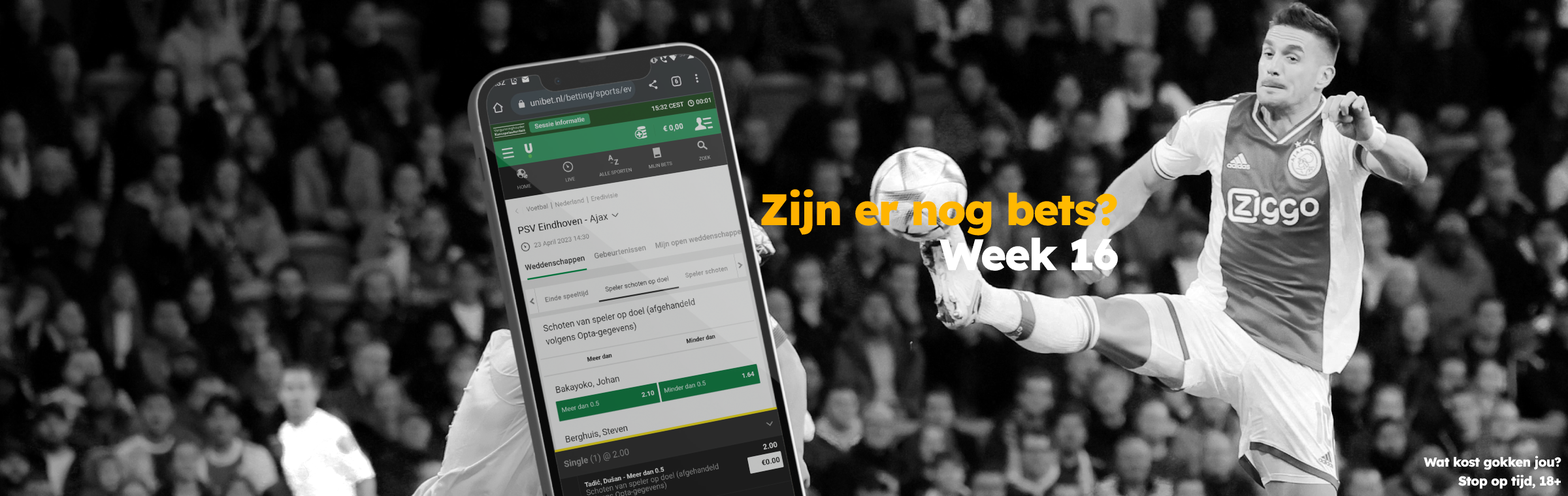 Zijn er nog bets week 16 - artikel header
