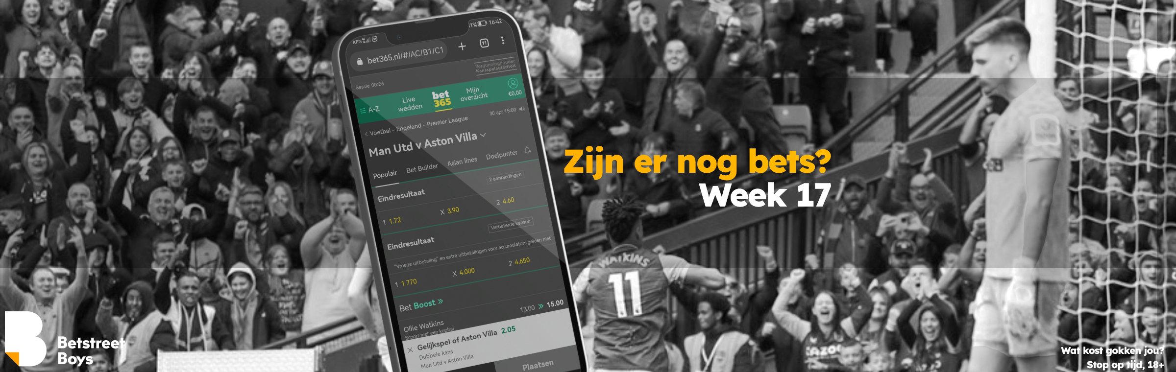 Zijn er nog bets week 17
