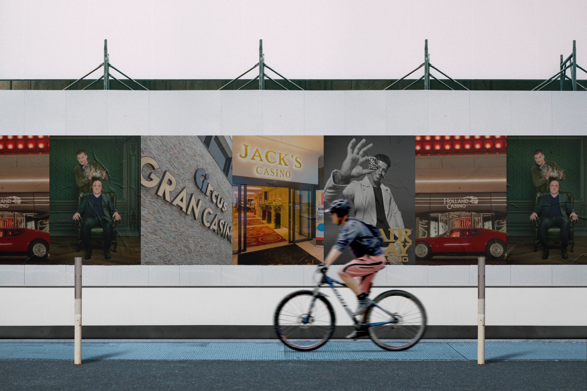 Reclame gokken billboard landgebonden online mockup door CasinoNieuws.nl
