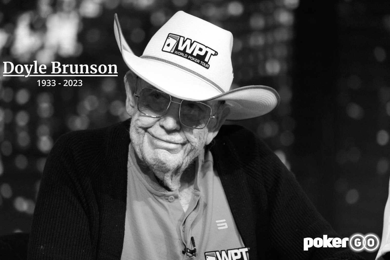 Doyle Brunson dood overleden foto via PokerGO