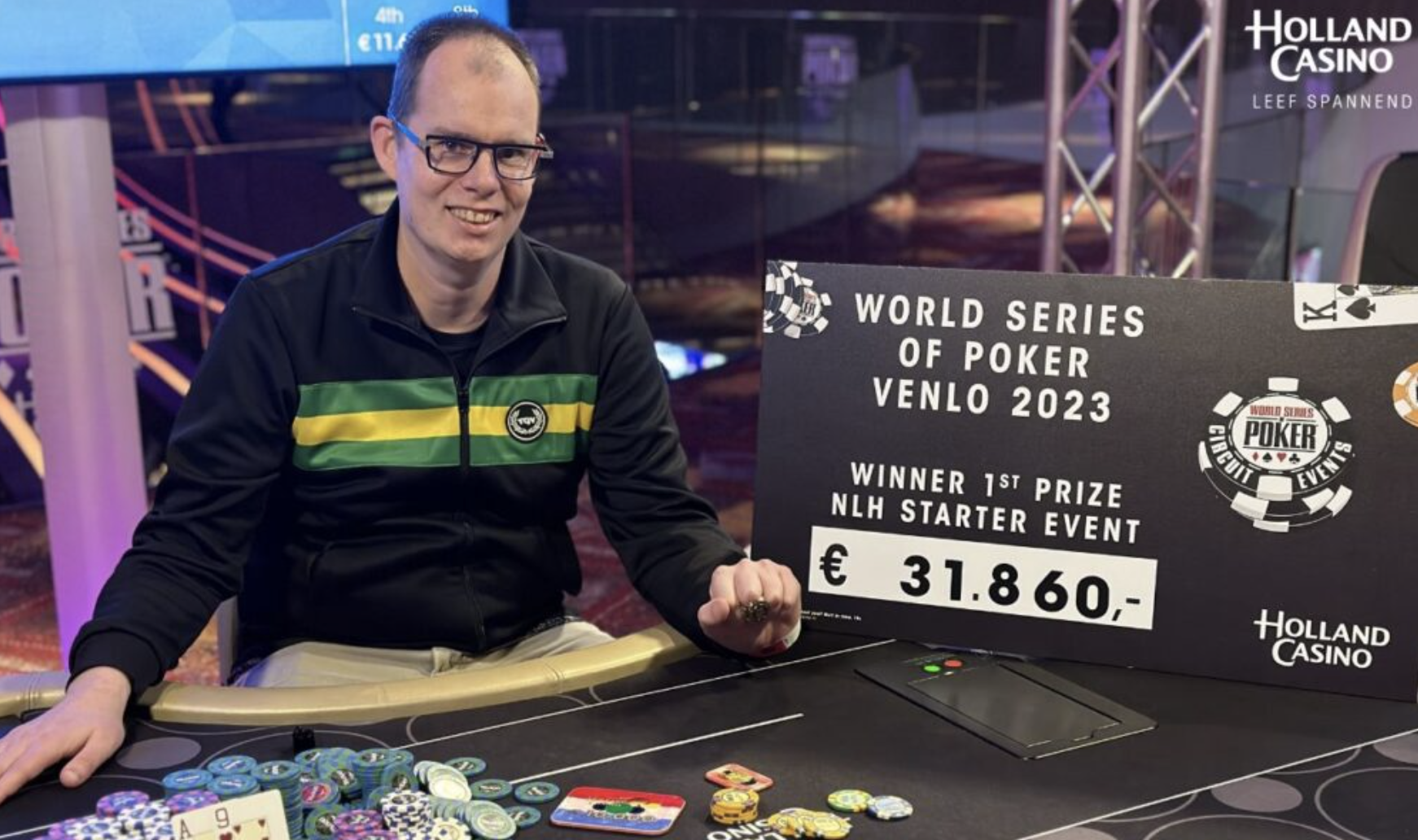 Evert Bos, WSOP Circuit Venlo