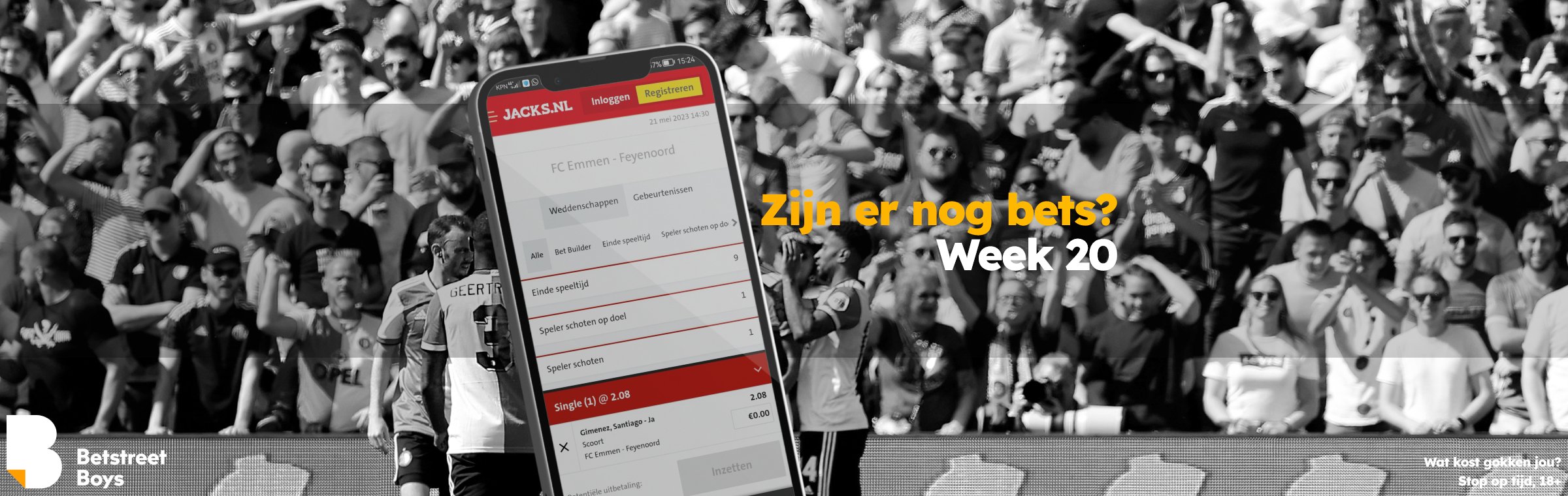 Zijn er nog bets week 20