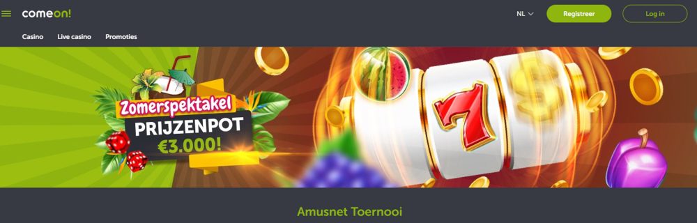 Atomic Slot Lab Toernooi bij ComeOn