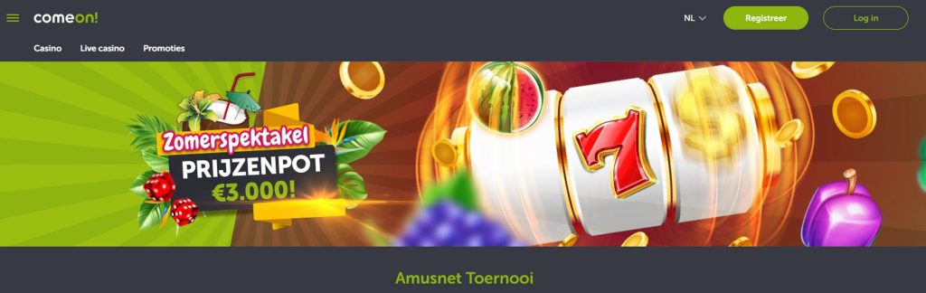 Atomic Slot Lab Toernooi bij ComeOn