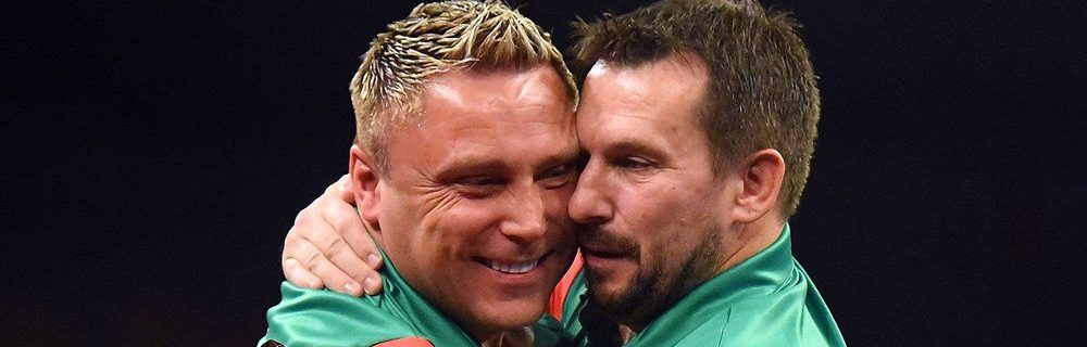 Wales tijdens de World Cup of Darts in 2022