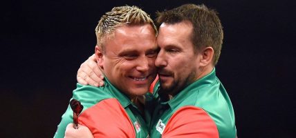 Wales tijdens de World Cup of Darts in 2022