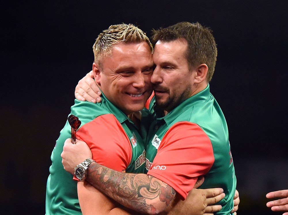 Wales tijdens de World Cup of Darts in 2022
