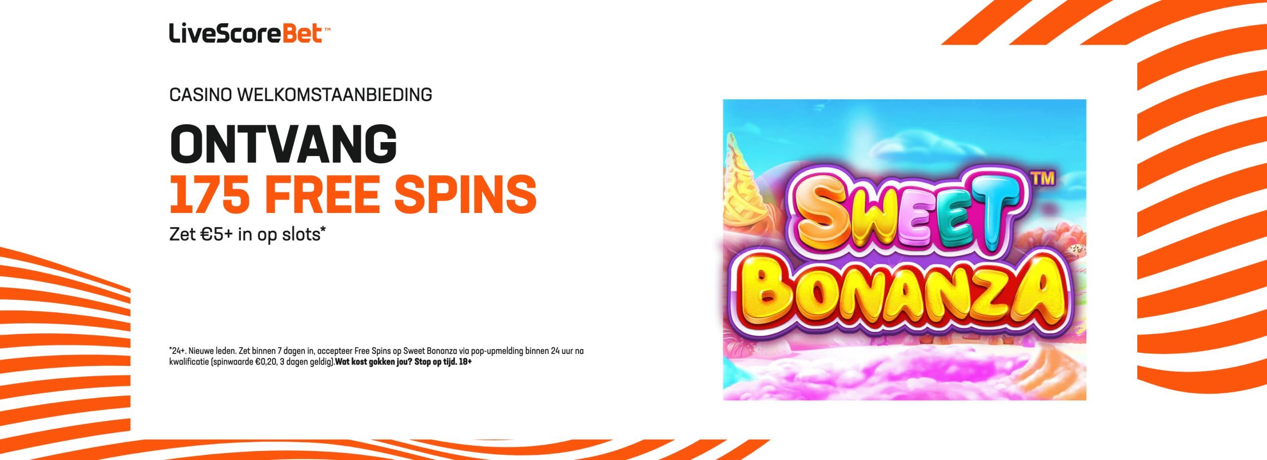 LiveScore Bet 175 free spins
