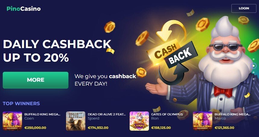 Pino Casino vanuit Nederland