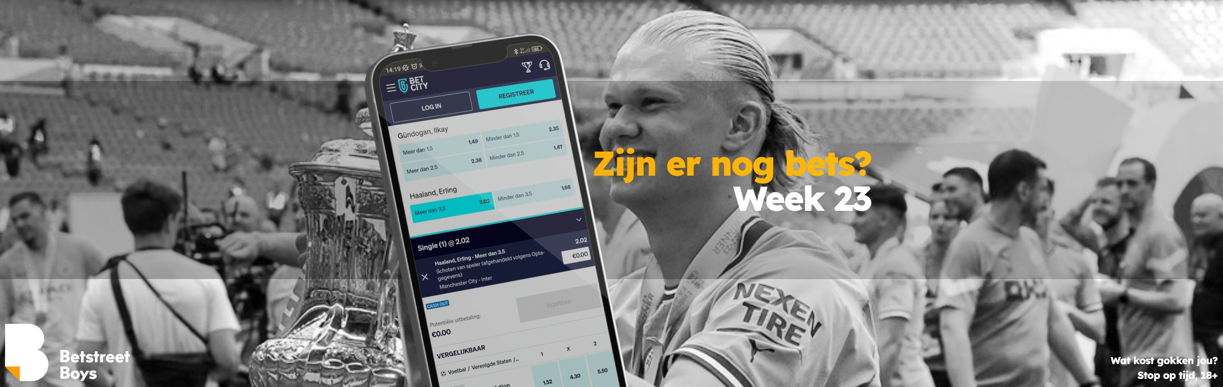 Zijn er nog bets week 23
