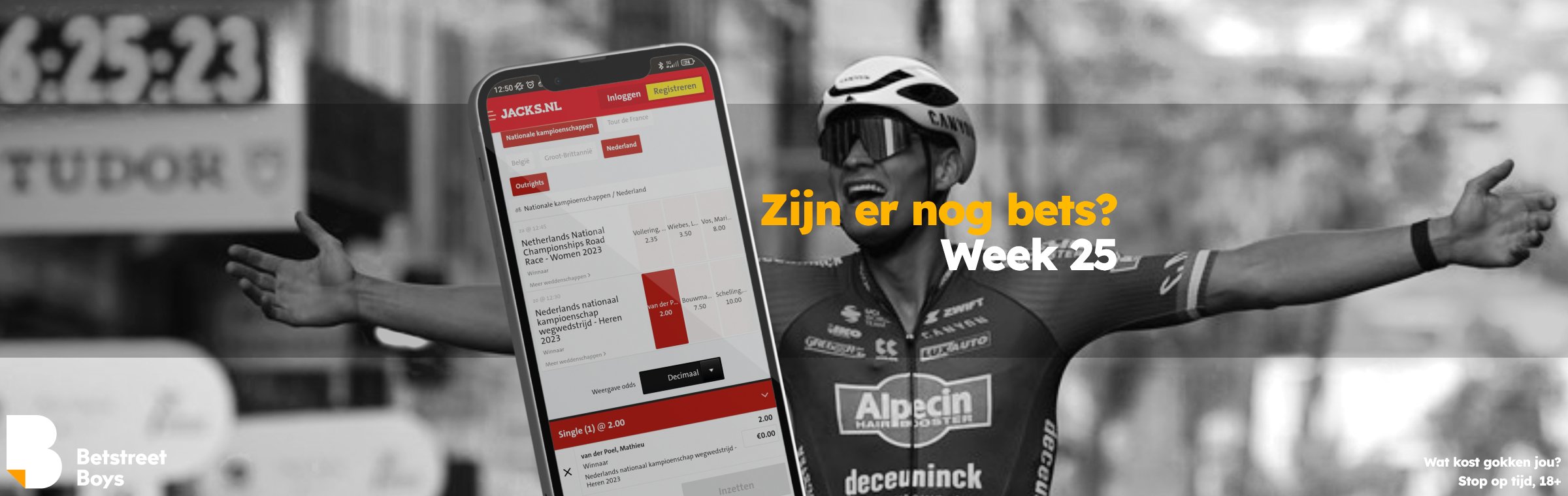 Zijn er nog bets week 25