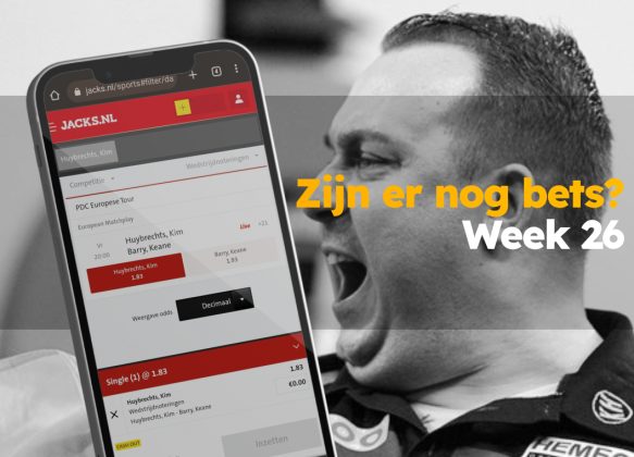 Zijn er nog bets week 26