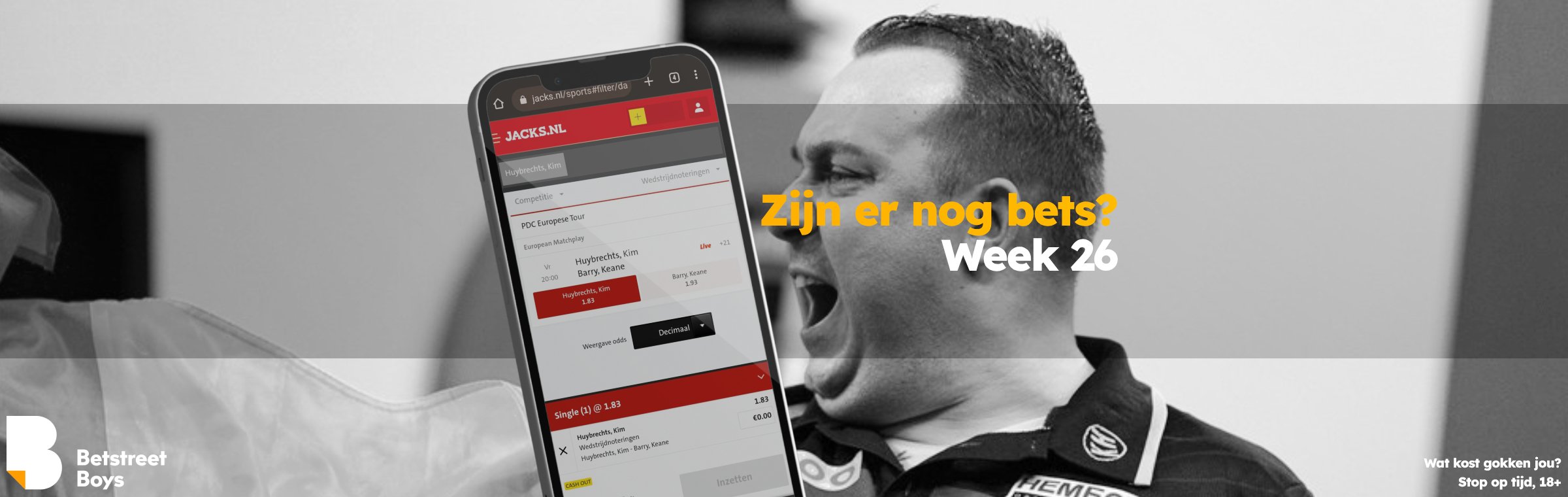 Zijn er nog bets week 26