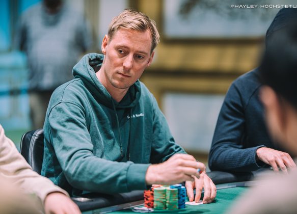 Jans Arends chipleader aan finaletafel van $ 100.000 High Roller