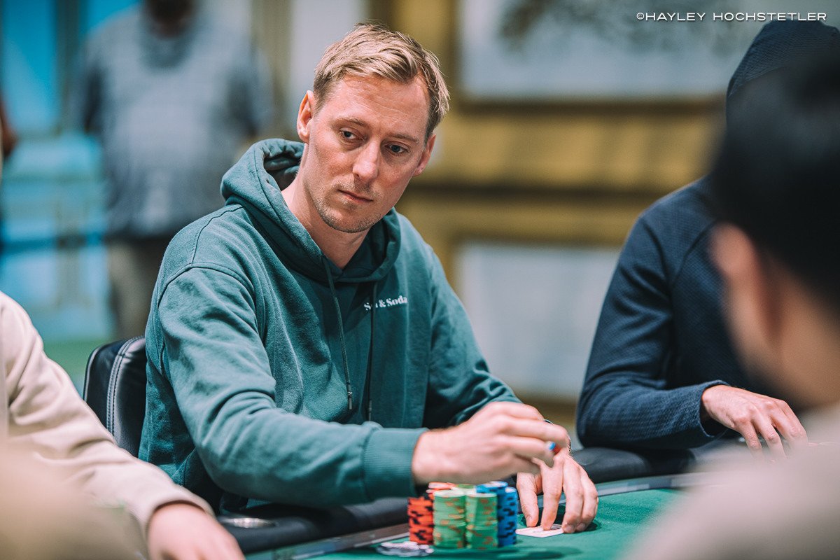 Jans Arends chipleader aan finaletafel van $ 100.000 High Roller